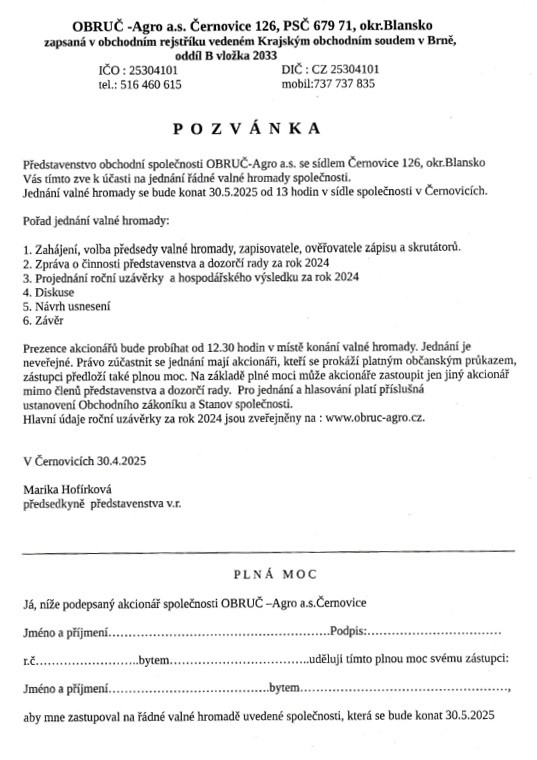 pozvanka